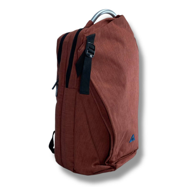 Міський рюкзак з водовідштовхувальним покриттям теракотовий колір