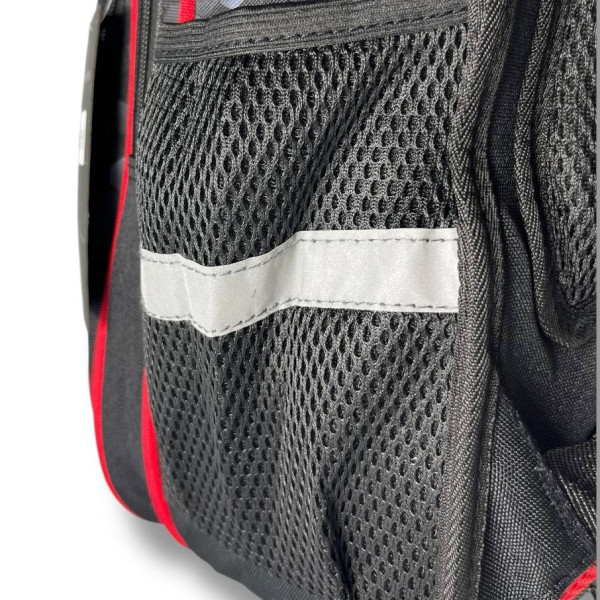 Школьный рюкзак для мальчиков 6–9 лет с принтом Мячик с пеналом в комплекте, черный Школьный рюкзак для мальчиков 6–9 лет с принтом Мячик с пеналом в комплекте, черный