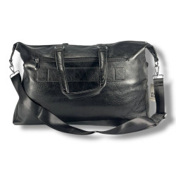 Дорожная женская сумка-саквояж, черная, вместительная и удобная, 40 л Дорожная женская сумка-саквояж, черная, вместительная и удобная, 40 л