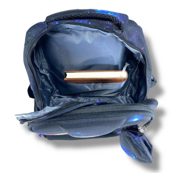 Стильний шкільний рюкзак для дівчаток з собакою