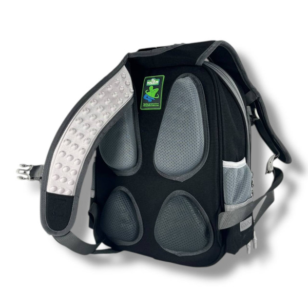 Школьный рюкзак с принтом Мяч для младших классов, вместительный и удобный, 20 л, на 3 отделения Школьный рюкзак с принтом Мяч для младших классов, вместительный и удобный, 20 л, на 3 отделения