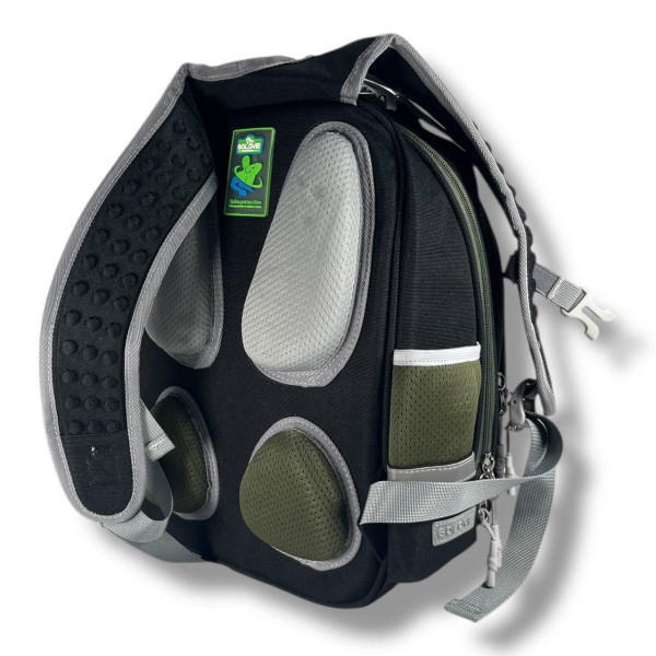 Школьный рюкзак с принтом Мотоциклист для младших классов, вместительный и удобный, 20 л Школьный рюкзак с принтом Мотоциклист для младших классов, вместительный и удобный, 20 л