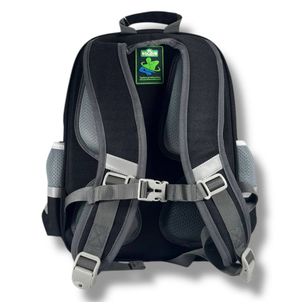 Школьный рюкзак с принтом Мотоциклист для младших классов, вместительный и удобный, 20 л, водонепроницаемый Школьный рюкзак с принтом Мотоциклист для младших классов, вместительный и удобный, 20 л, водонепроницаемый