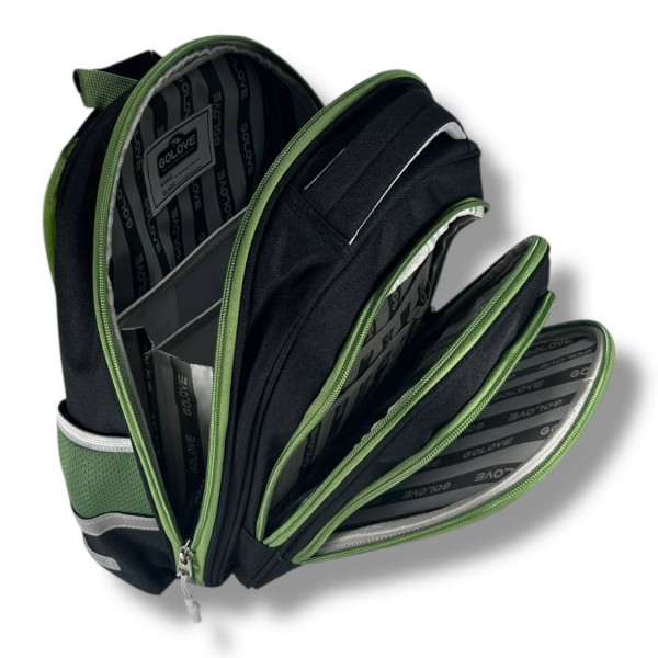 Школьный рюкзак с принтом Девочка с зонтиком для младших классов, вместительный и удобный, 20 л Школьный рюкзак с принтом Девочка с зонтиком для младших классов, вместительный и удобный, 20 л