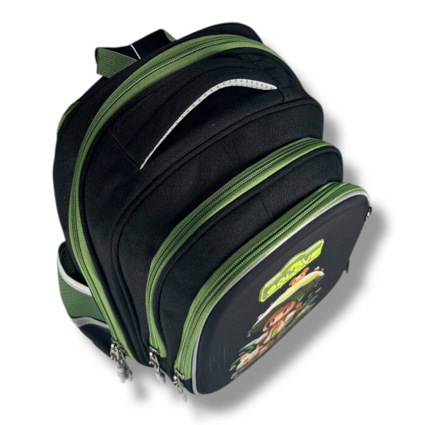 Школьный рюкзак с принтом Девочка с зонтиком для младших классов, вместительный и удобный, 20 л Школьный рюкзак с принтом Девочка с зонтиком для младших классов, вместительный и удобный, 20 л