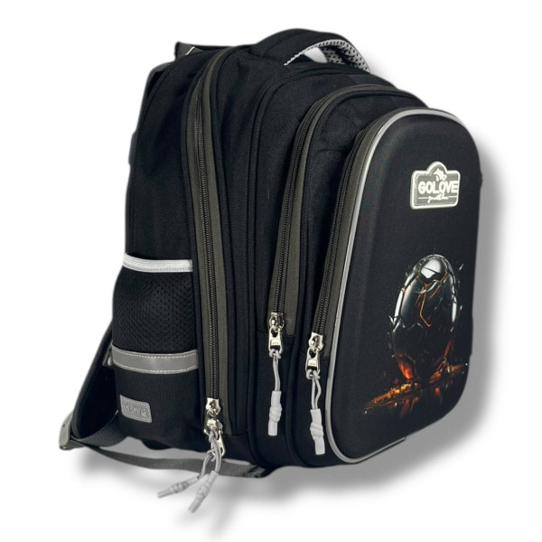 Школьный рюкзак с принтом Мячик для младших классов, вместительный и удобный, 20 л Школьный рюкзак с принтом Мячик для младших классов, вместительный и удобный, 20 л