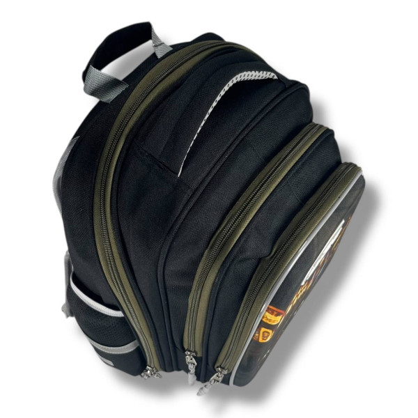 Школьный рюкзак с принтом Машина для младших классов, вместительный и удобный, 20 л Школьный рюкзак с принтом Машина для младших классов, вместительный и удобный, 20 л