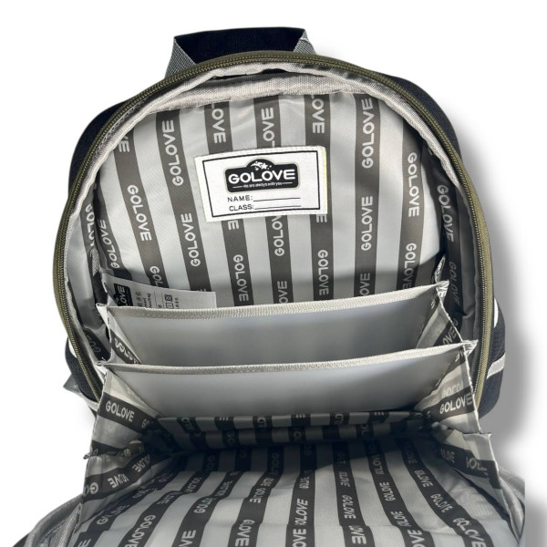 Школьный рюкзак с принтом Машина для младших классов, вместительный и удобный, 20 л Школьный рюкзак с принтом Машина для младших классов, вместительный и удобный, 20 л