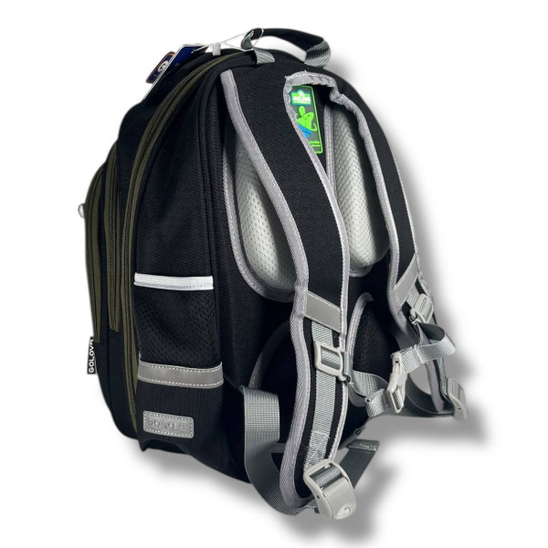 Школьный рюкзак с принтом Машина для младших классов, вместительный и удобный, 20 л Школьный рюкзак с принтом Машина для младших классов, вместительный и удобный, 20 л