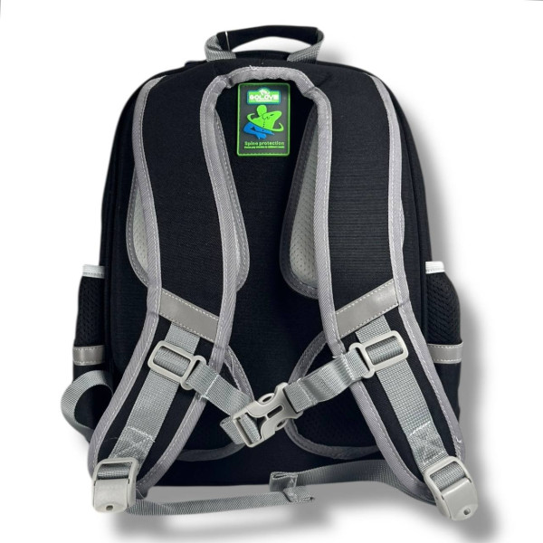 Школьный рюкзак с принтом Машина для младших классов, вместительный и удобный, 20 л Школьный рюкзак с принтом Машина для младших классов, вместительный и удобный, 20 л