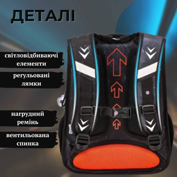 Шкільний рюкзак Вогняна машина Шкільний рюкзак Вогняна машина