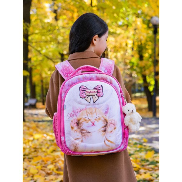 Школьный рюкзак для девочки младших классов, Winner One/Sky Name, разноцветный Школьный рюкзак для девочки младших классов, Winner One/Sky Name, разноцветный