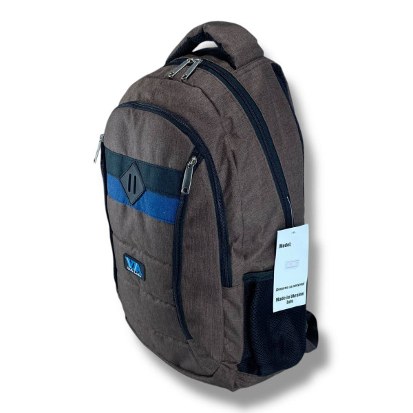 Міський коричневий рюкзак водовідштовхувальний для повсякденного використання Міський коричневий рюкзак водовідштовхувальний для повсякденного використання