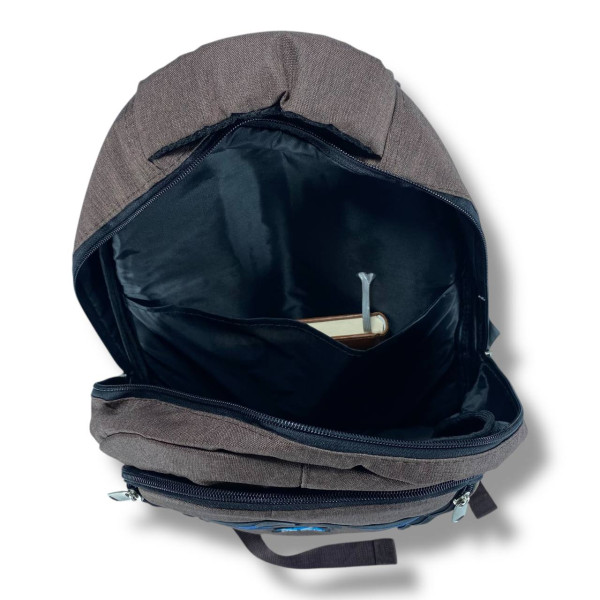 Міський коричневий рюкзак водовідштовхувальний для повсякденного використання Міський коричневий рюкзак водовідштовхувальний для повсякденного використання