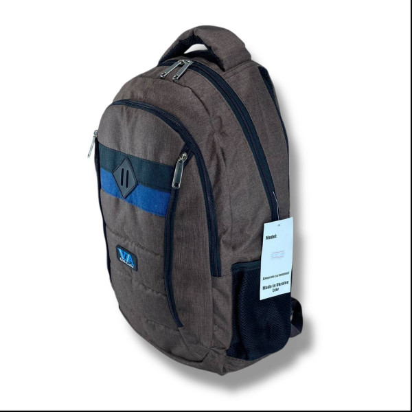 Міський коричневий рюкзак водовідштовхувальний для повсякденного використання Міський коричневий рюкзак водовідштовхувальний для повсякденного використання