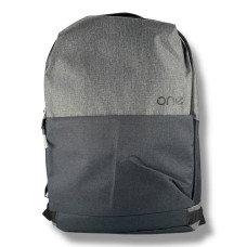 Мужской портфель серый, водонепроницаемый, USB и карман для ноутбука, крепление на чемодан