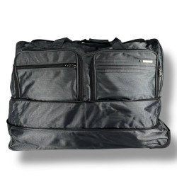 Вместительная дорожная сумка на колесах, 110 л, серая Вместительная дорожная сумка на колесах, 110 л, серая