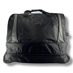 Большая дорожная сумка на колесах, 140 л, черная Большая дорожная сумка на колесах, 140 л, черная