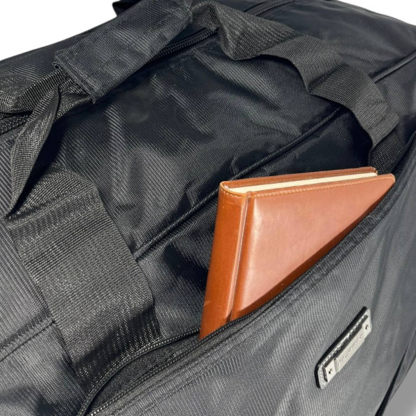 Большая дорожная сумка на колесах, 140 л, черная Большая дорожная сумка на колесах, 140 л, черная