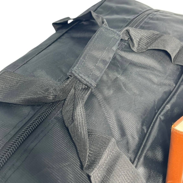 Большая дорожная сумка на колесах, 140 л, черная Большая дорожная сумка на колесах, 140 л, черная