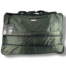Дорожная сумка на колесах, 130 л, зеленая