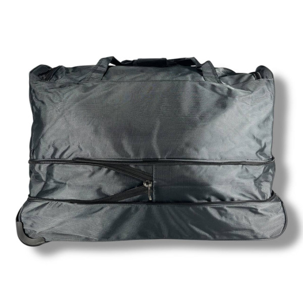 Дорожная сумка на колесах, 130 л, серая