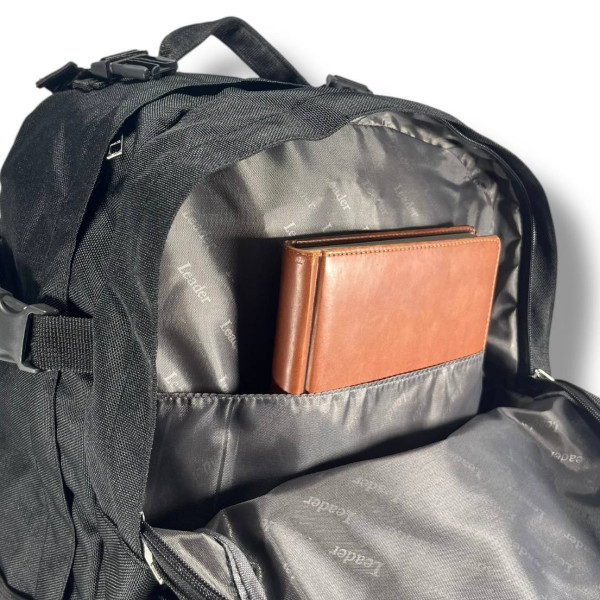 Універсальний рюкзак для міста та подорожей, 38 л, чорний