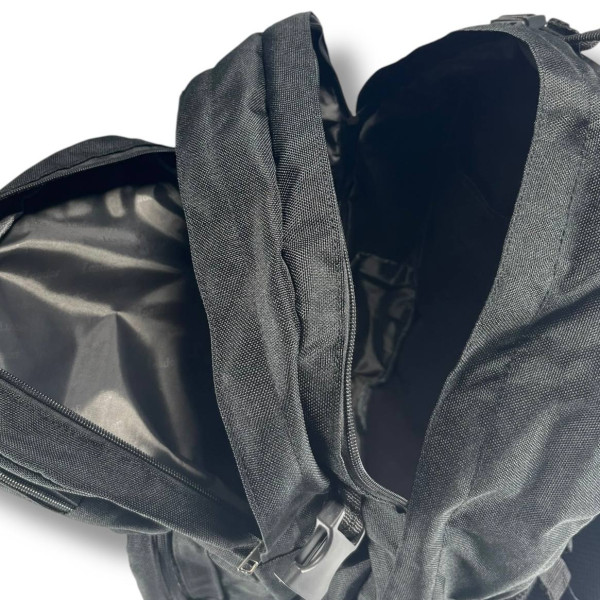 Універсальний рюкзак для міста та подорожей, 38 л, чорний