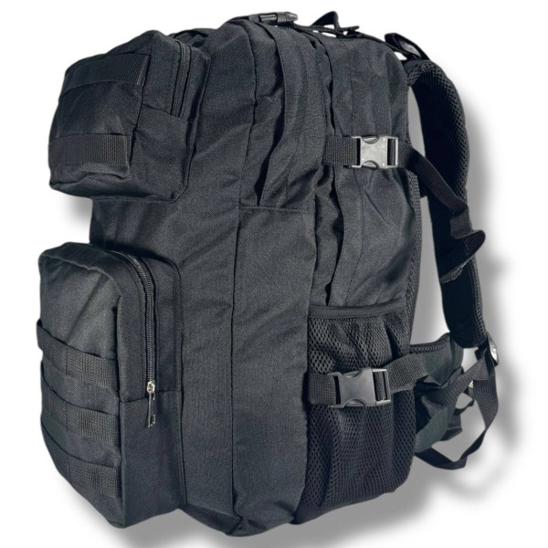 Універсальний рюкзак для міста та подорожей, 38 л, чорний