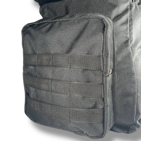 Універсальний рюкзак для міста та подорожей, 38 л, чорний