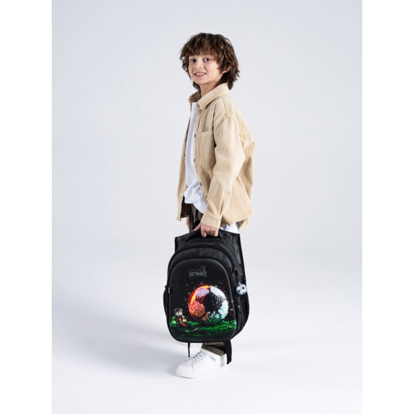 Школьный рюкзак Sky Name (Winner) для мальчика 1-4 класс, водоотталкивающая ткань, принт Minecraft Школьный рюкзак Sky Name (Winner) для мальчика 1-4 класс, водоотталкивающая ткань, принт Minecraft