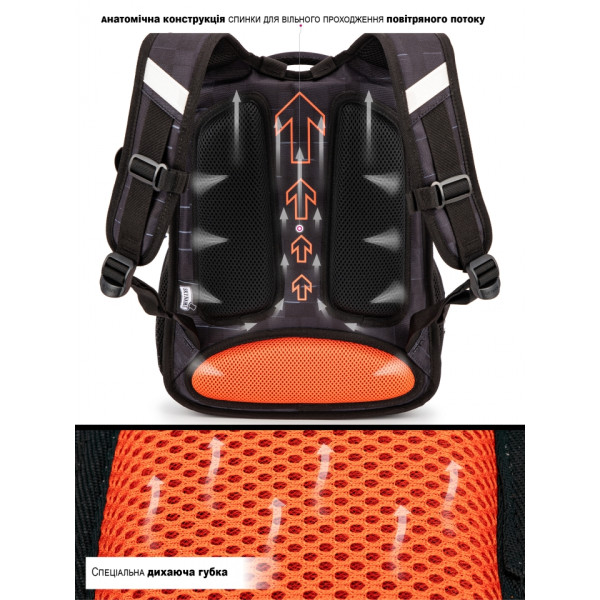 Школьный рюкзак Sky Name (Winner) для мальчика 1-4 класс, водоотталкивающая ткань, принт Minecraft Школьный рюкзак Sky Name (Winner) для мальчика 1-4 класс, водоотталкивающая ткань, принт Minecraft