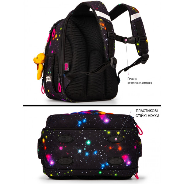 Школьный набор 6 в 1, рюкзак и аксессуары Winner с котиком для девочек Школьный набор 6 в 1, рюкзак и аксессуары Winner с котиком для девочек