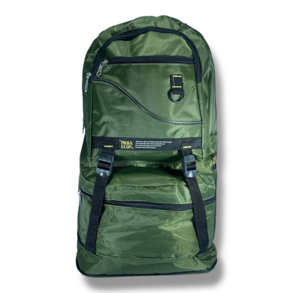 Тактический прочный водоотталкивающий рюкзак с регулируемыми лямками и внешними карманами 36×54×17 см