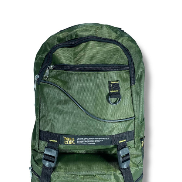 Тактический прочный водоотталкивающий рюкзак с регулируемыми лямками и внешними карманами 36×54×17 см Тактический прочный водоотталкивающий рюкзак с регулируемыми лямками и внешними карманами 36×54×17 см