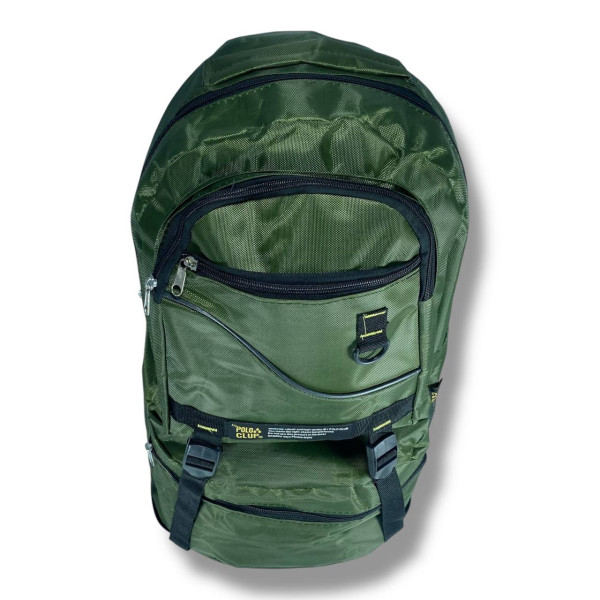 Тактический прочный водоотталкивающий рюкзак с регулируемыми лямками и внешними карманами 36×54×17 см Тактический прочный водоотталкивающий рюкзак с регулируемыми лямками и внешними карманами 36×54×17 см