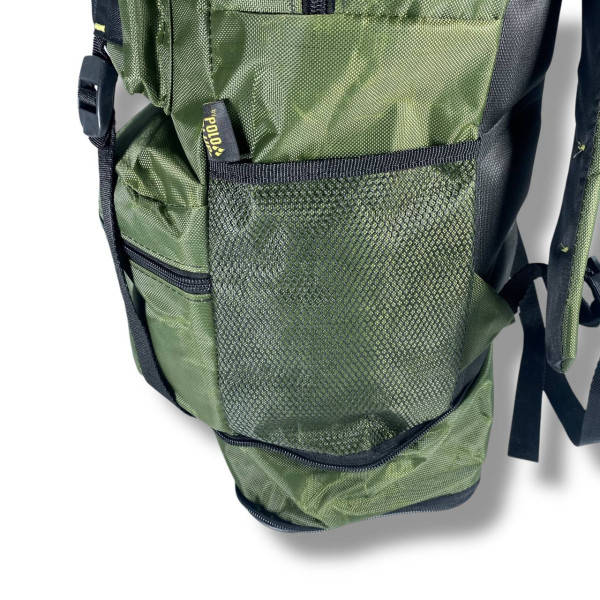 Тактический прочный водоотталкивающий рюкзак с регулируемыми лямками и внешними карманами 36×54×17 см Тактический прочный водоотталкивающий рюкзак с регулируемыми лямками и внешними карманами 36×54×17 см