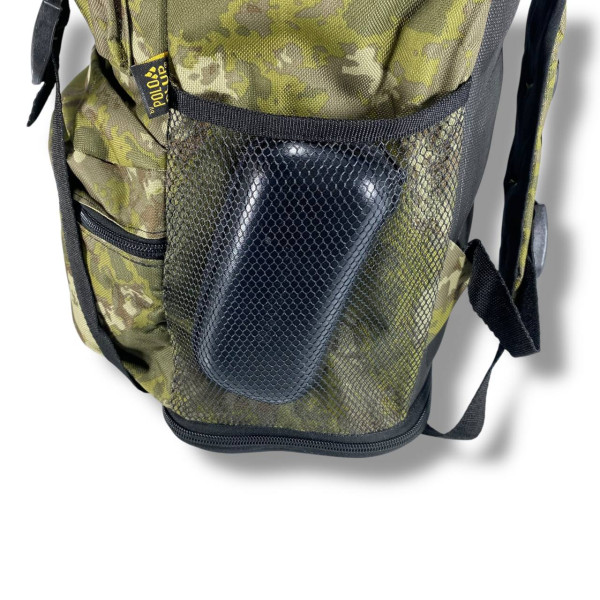 Тактический прочный водоотталкивающий рюкзак с регулируемыми лямками и внешними карманами 36×54×17 см Тактический прочный водоотталкивающий рюкзак с регулируемыми лямками и внешними карманами 36×54×17 см