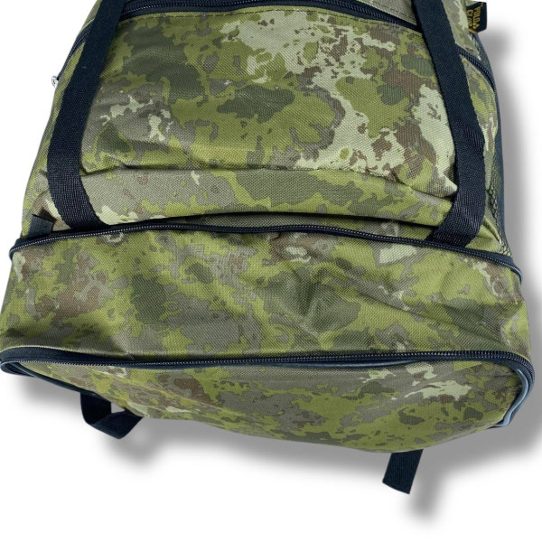 Тактический прочный водоотталкивающий рюкзак с регулируемыми лямками и внешними карманами 36×54×17 см Тактический прочный водоотталкивающий рюкзак с регулируемыми лямками и внешними карманами 36×54×17 см