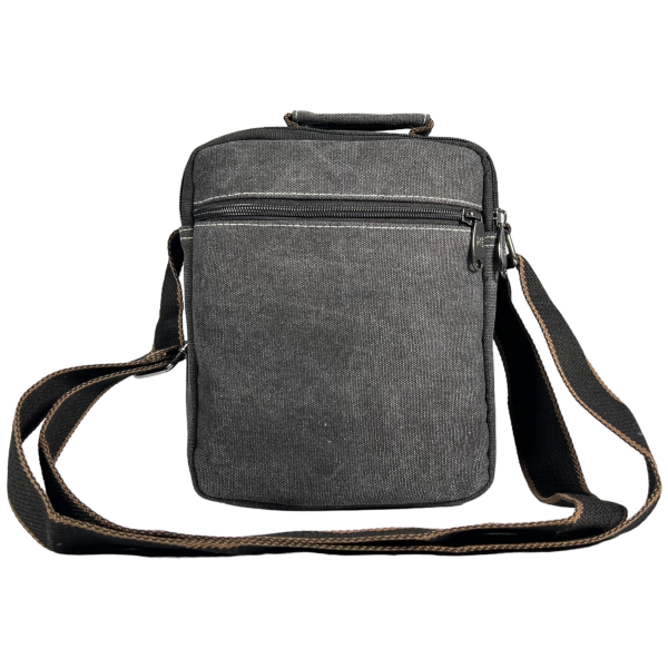 Сумка через плечо на шесть отделений, черная Сумка через плечо на шесть отделений, черная