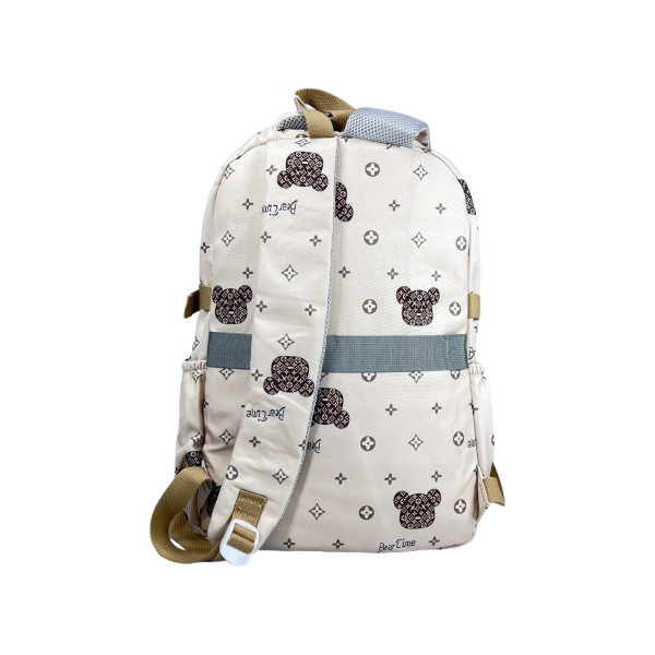 Школьный рюкзак на три отделения, 30 л, белый Школьный рюкзак на три отделения, 30 л, белый