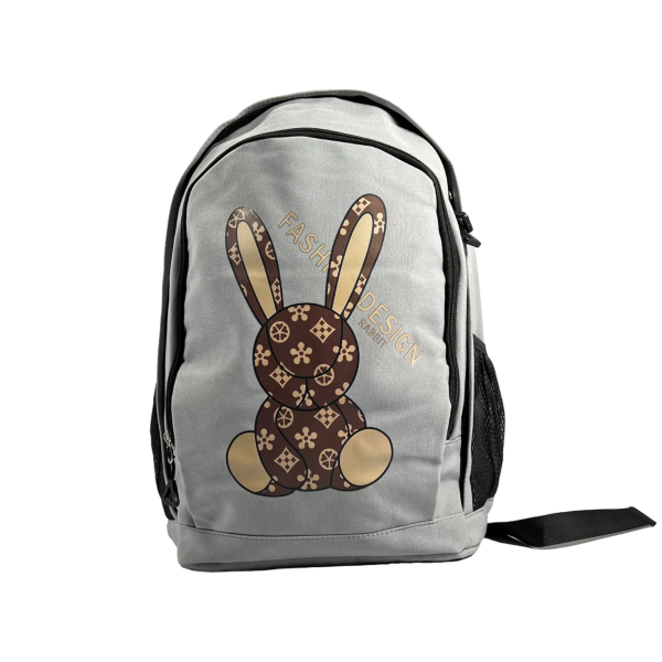 Школьный рюкзак на два отделения, девичий, цвет серый, 27 л