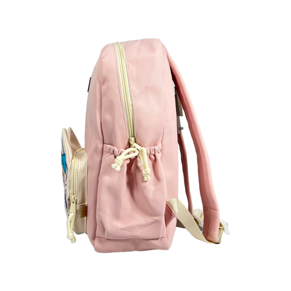 Школьный рюкзак на два отделения розовый с принтом Pusheen. Школьный рюкзак на два отделения розовый с принтом Pusheen.