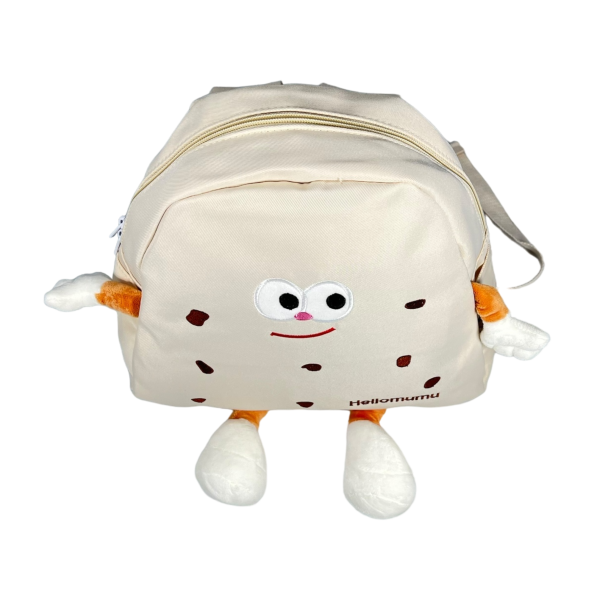 Детский рюкзак на одно отделение, бежевый Детский рюкзак на одно отделение, бежевый