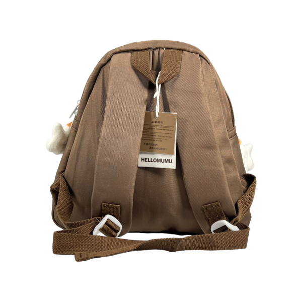 Детский рюкзак на одно отделение, коричневый