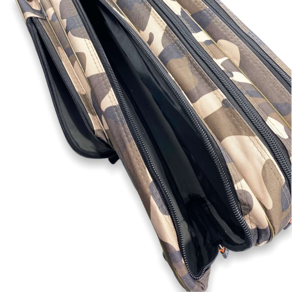 Чехол для удочек с катушками Feima GP-2106 1.50\3, три отдела, жесткий, размер: 150*30*25 см, камуфляж Чехол для удочек с катушками Feima GP-2106 1.50\3, три отдела, жесткий, размер: 150*30*25 см, камуфляж