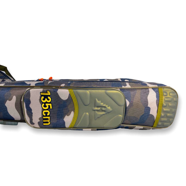 Чехол для удочек с катушками Feima GP-2106 1.35\3, три отдела, жесткий, размер: 135*30*25 см, камуфляж Чехол для удочек с катушками Feima GP-2106 1.35\3, три отдела, жесткий, размер: 135*30*25 см, камуфляж