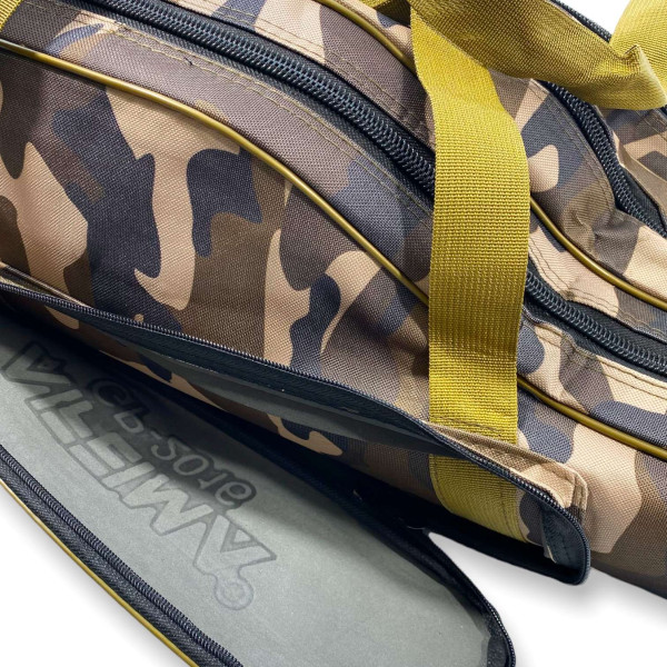 Чехол для удочек с катушками Feima GP-2106 1.35\3, три отдела, жесткий, размер: 135*30*25 см, камуфляж Чехол для удочек с катушками Feima GP-2106 1.35\3, три отдела, жесткий, размер: 135*30*25 см, камуфляж