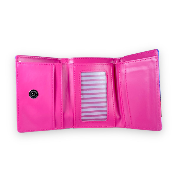 Кошелек детский, 2 отдела для купюр, 4 ячейки для карточек, размер: 12*9*2 см, принт человек-паук