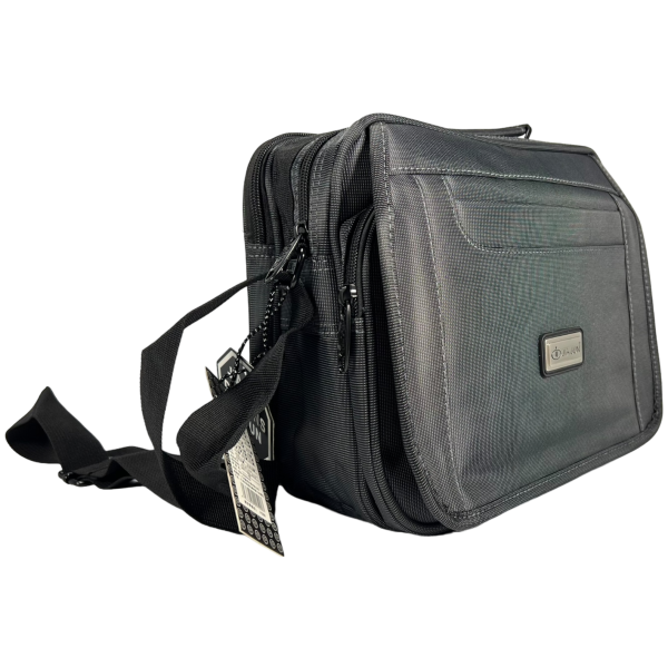 Сумка через плечо на четыре отделения, средний размер, 8 л, серая Сумка через плечо на четыре отделения, средний размер, 8 л, серая